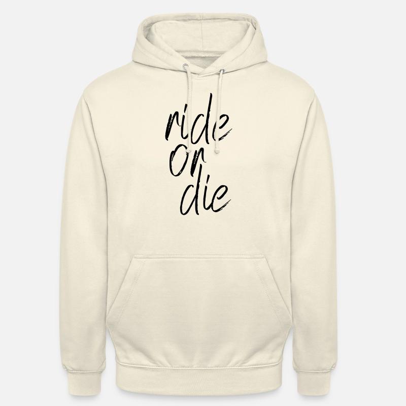 fahr oder stirb - Unisex Hoodie - Vanille-Milchshake