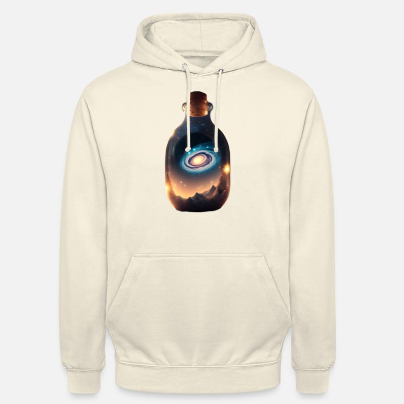 Die Milchstrasse in einer Flasche - Unisex Hoodie - Vanille-Milchshake