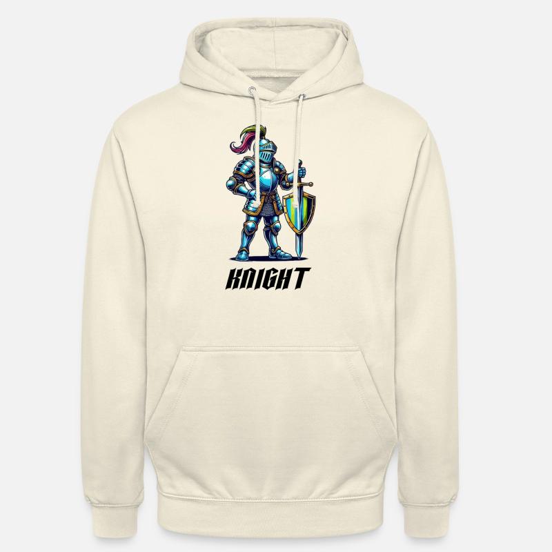 Bande dessinée Knight - Sweat-shirt à capuche unisexe - vanille