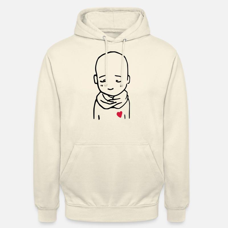 Schüchterner Junge - Unisex Hoodie - Vanille-Milchshake