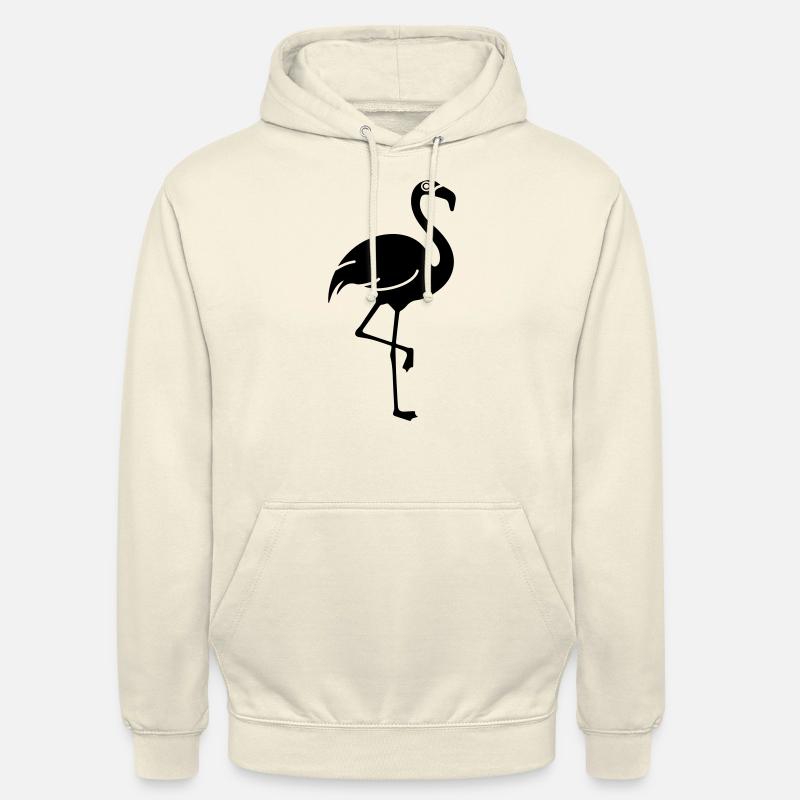 Flamingo - Unisex Hoodie - Vanille-Milchshake