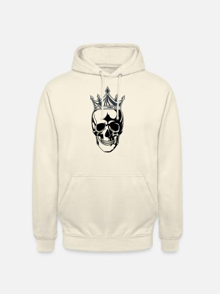 skull king krone - Unisex Hoodie - Vanille-Milchshake