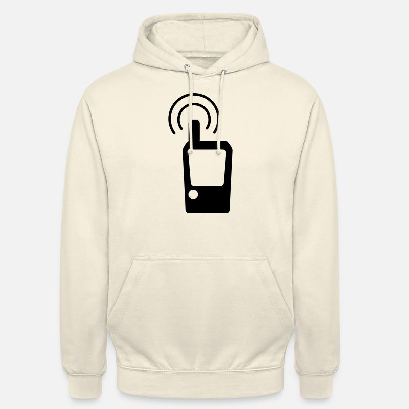 Geocaching GPS Tracker - Unisex Hoodie - vanilla