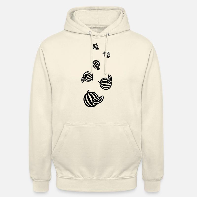 Fruit du melon - Sweat-shirt à capuche unisexe - vanille