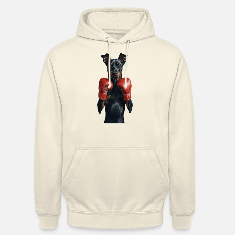 Dobermann - Unisex Hoodie - Vanille-Milchshake