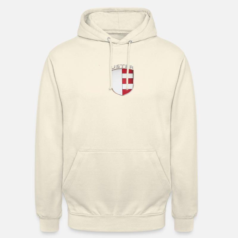 USTER - Sweat-shirt à capuche unisexe - vanille