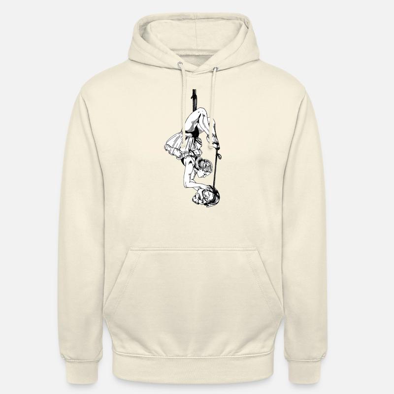 Anatomie studio Imprimer 2 - Sweat-shirt à capuche unisexe - vanille