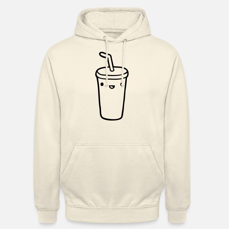 Mug De pour le visage - Sweat-shirt à capuche unisexe - vanille