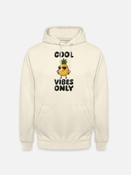 ananas comic - Unisex Hoodie - Vanille-Milchshake