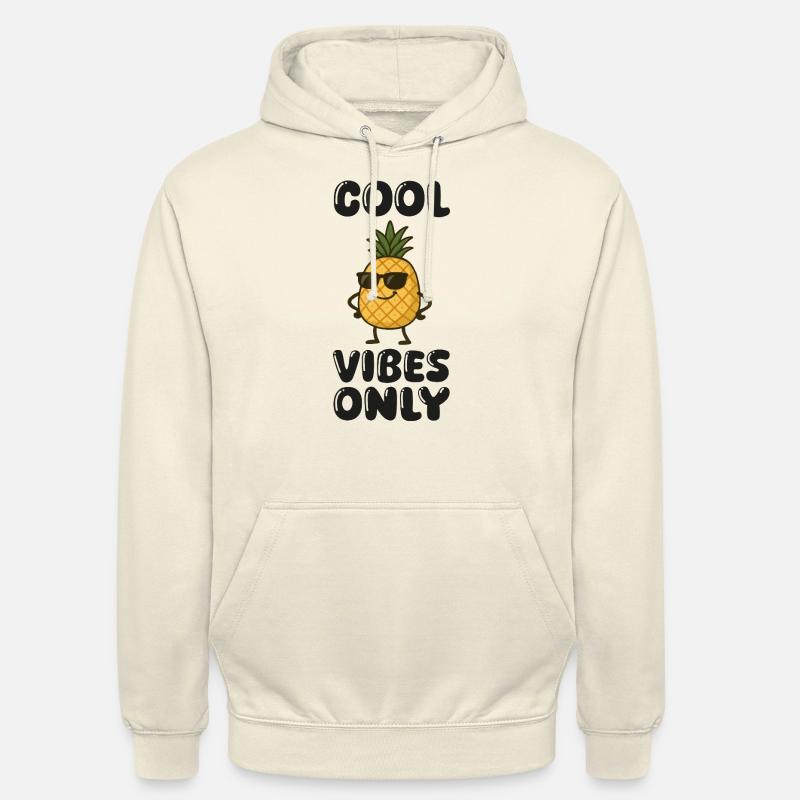 Pineapple Comic - Unisex Hoodie - vanilla