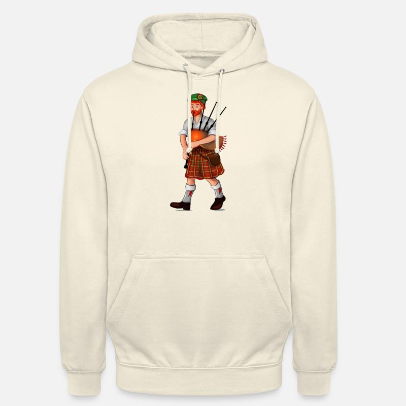 cornemuseur - Sweat-shirt à capuche unisexe - vanille