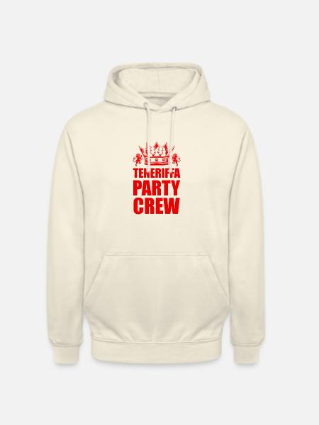 Tenerife Party Crew Trip - Unisex Hoodie - vanilla
