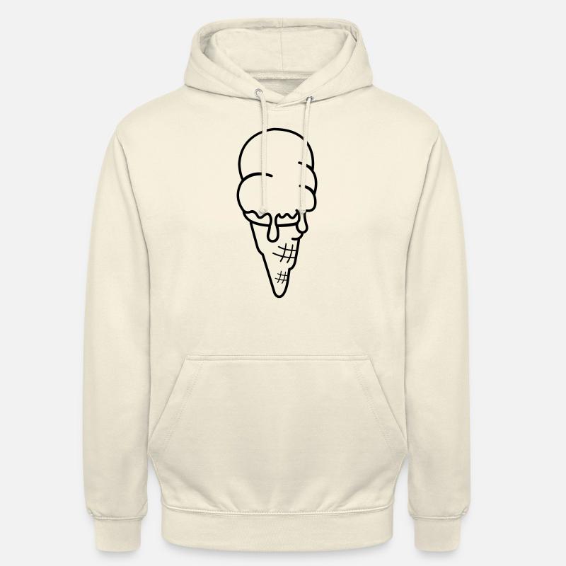 eis eiscreme - Unisex Hoodie - Vanille-Milchshake