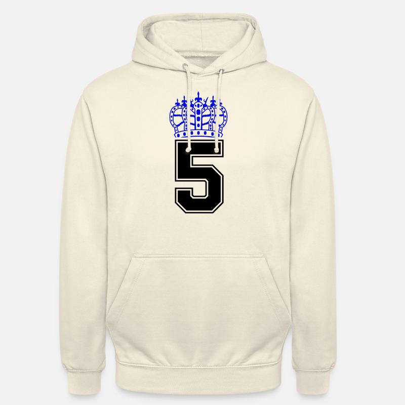 5 krone - Unisex Hoodie - Vanille-Milchshake