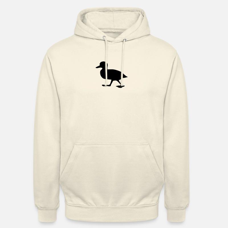 Duck, chick 3 (super cheap!) - Unisex Hoodie - vanilla