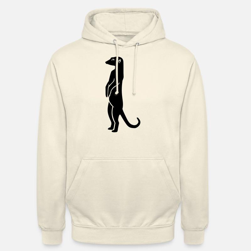 Suricate - Sweat-shirt à capuche unisexe - vanille