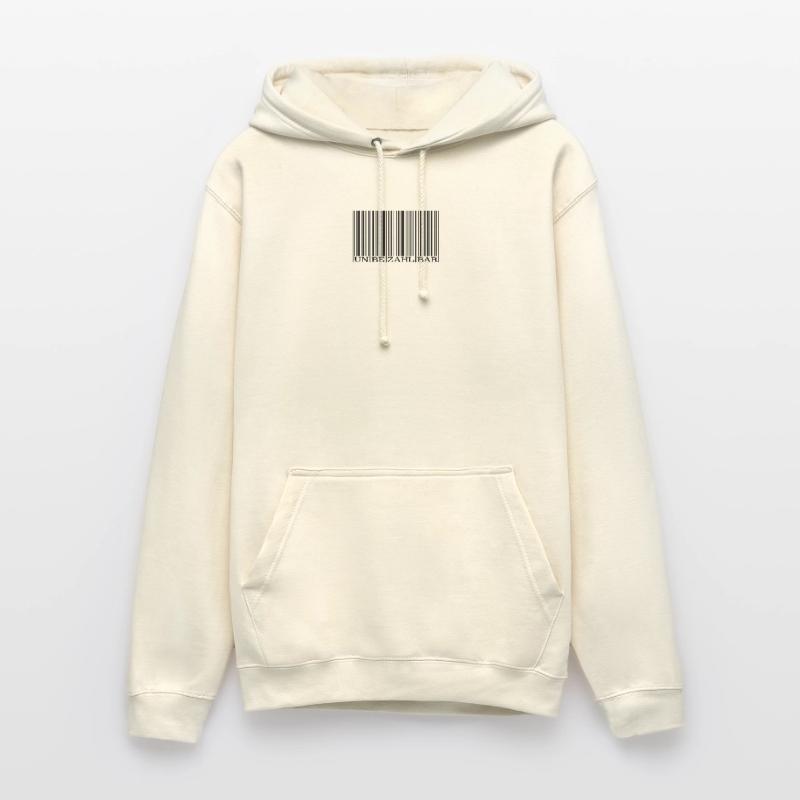Strichcode Barcode Unisex Hoodie