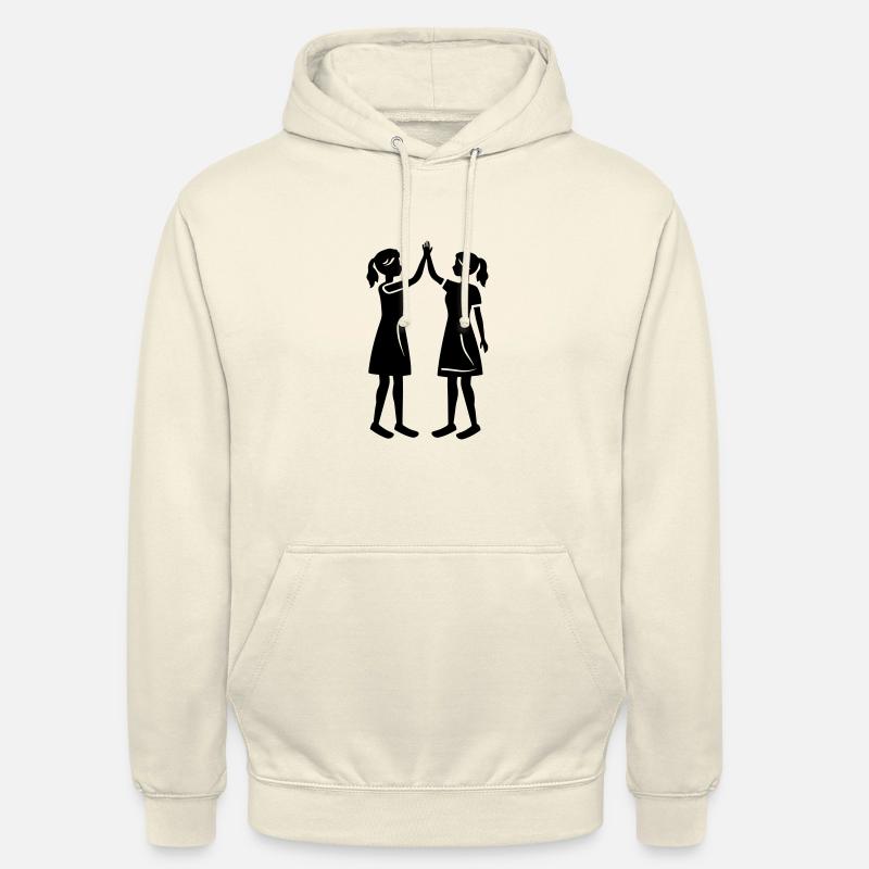 Freundschaft Mädels Beste Freundin - Unisex Hoodie - Vanille-Milchshake