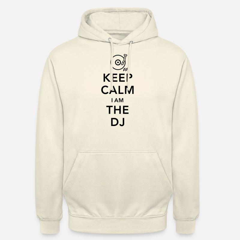 keep calm i am deejay dj Unisex Hoodie