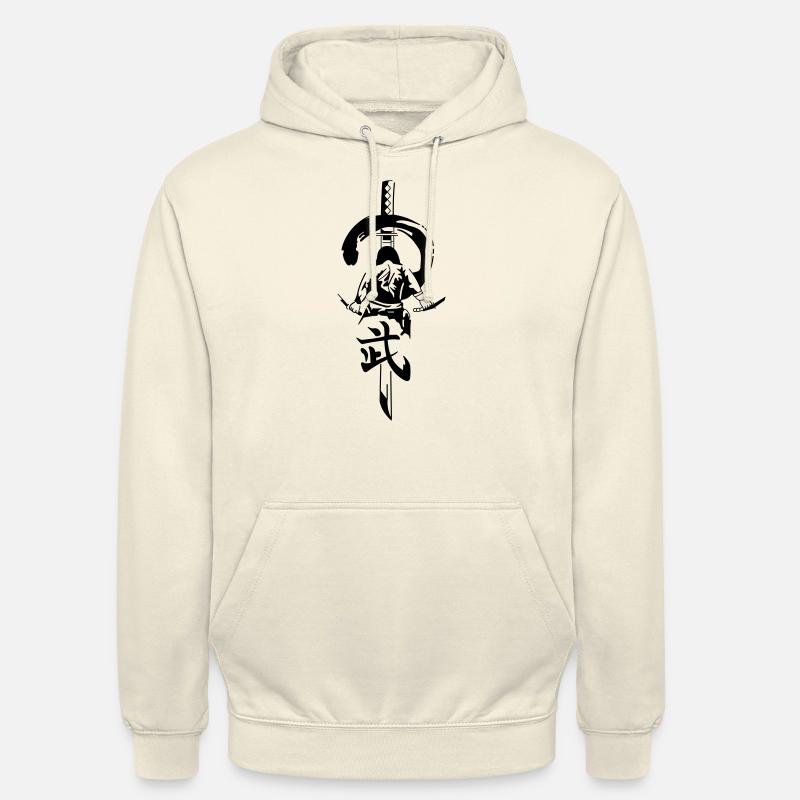 Samurai - Katana - Unisex Hoodie - Vanille-Milchshake