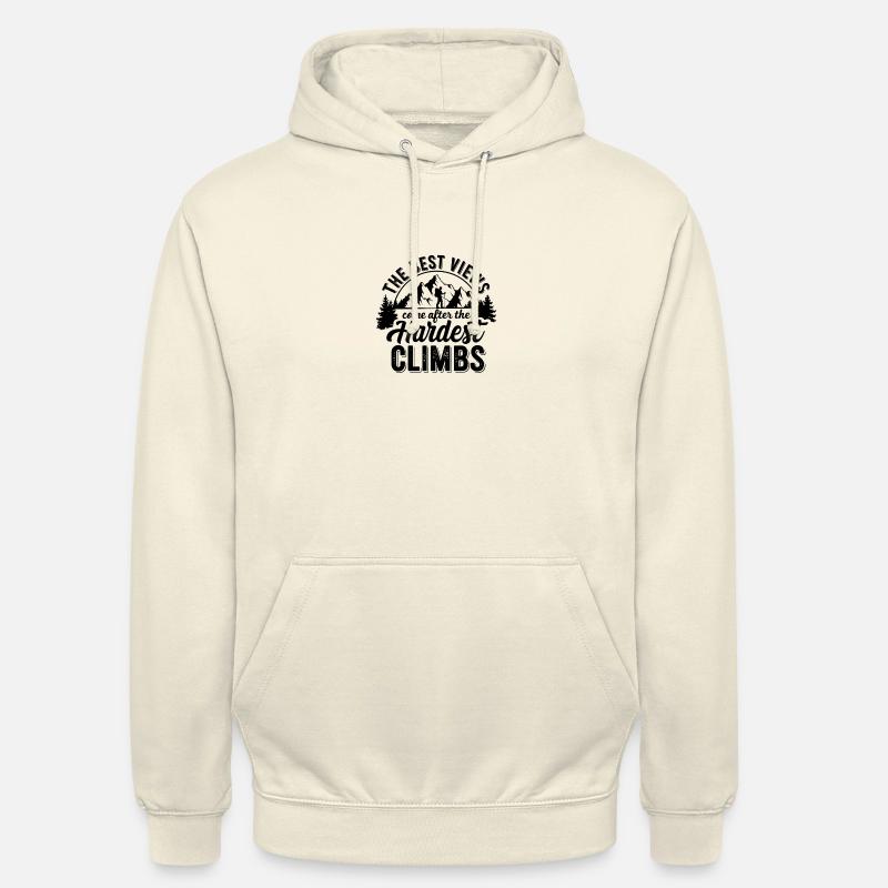 Fahrradfahrer Evolution MTB Abenteuer Rider - Unisex Hoodie - Vanille-Milchshake