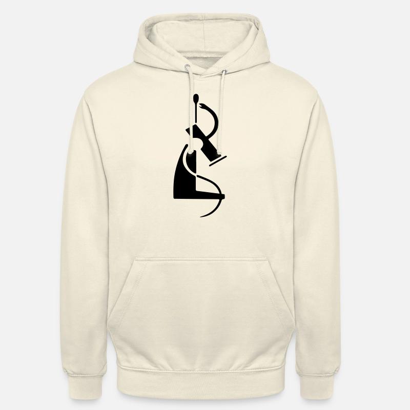 analyse laboratoire analyse médicale caducee - Sweat-shirt à capuche unisexe - vanille
