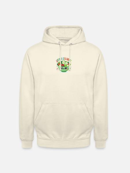 Party-"SALAT" - Unisex Hoodie - Vanille-Milchshake