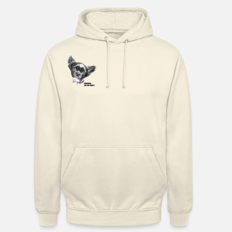 tiny but mighty - Unisex Hoodie - Vanille-Milchshake