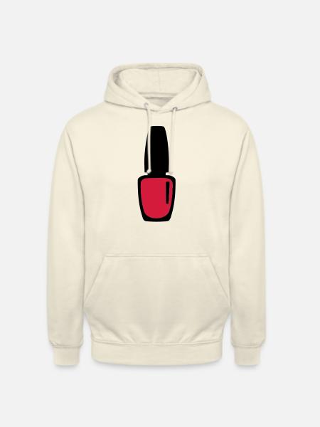 Nagellack - Unisex Hoodie - Vanille-Milchshake
