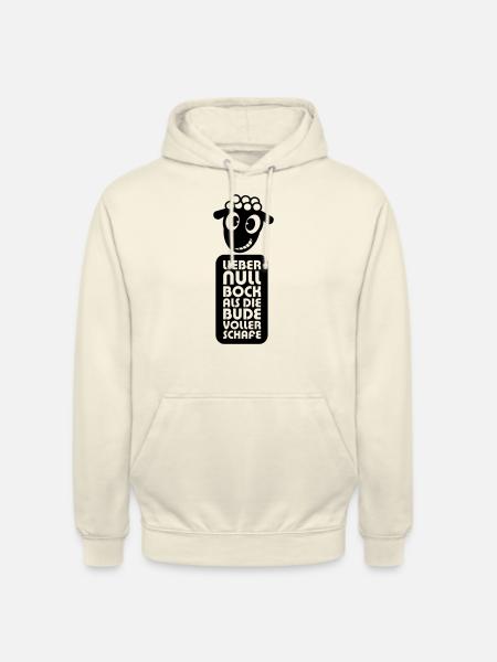 Null Bock - Unisex Hoodie - Vanille-Milchshake