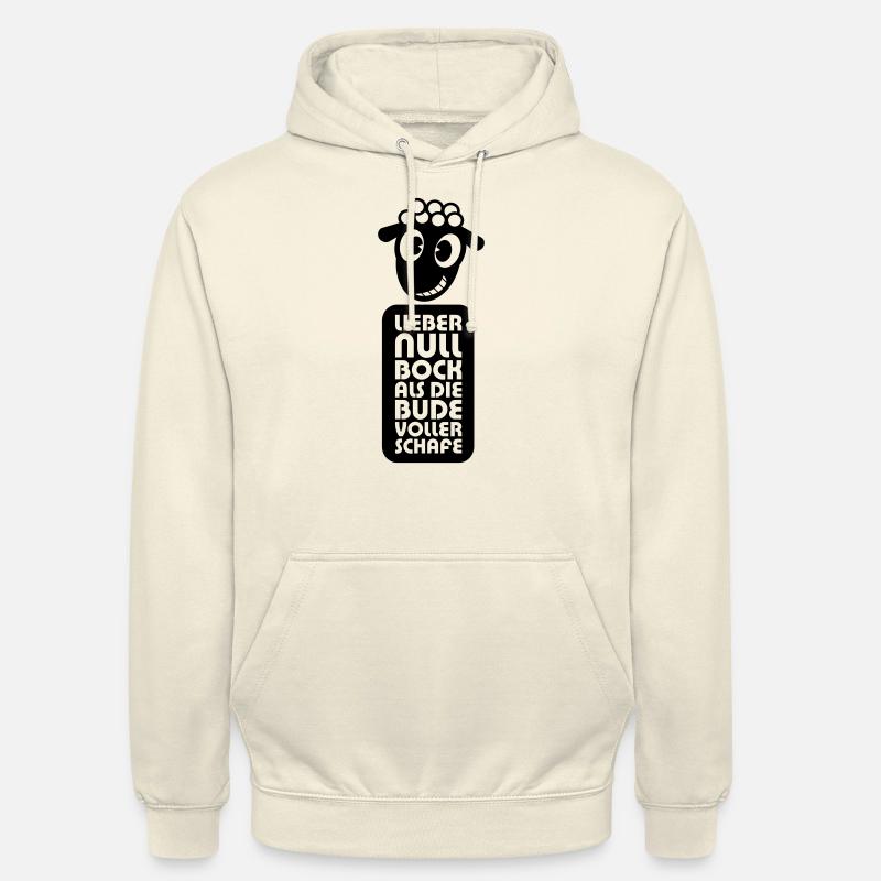 Null Bock - Unisex Hoodie - Vanille-Milchshake