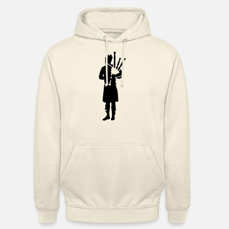 Cornemuse - Sweat-shirt à capuche unisexe - vanille