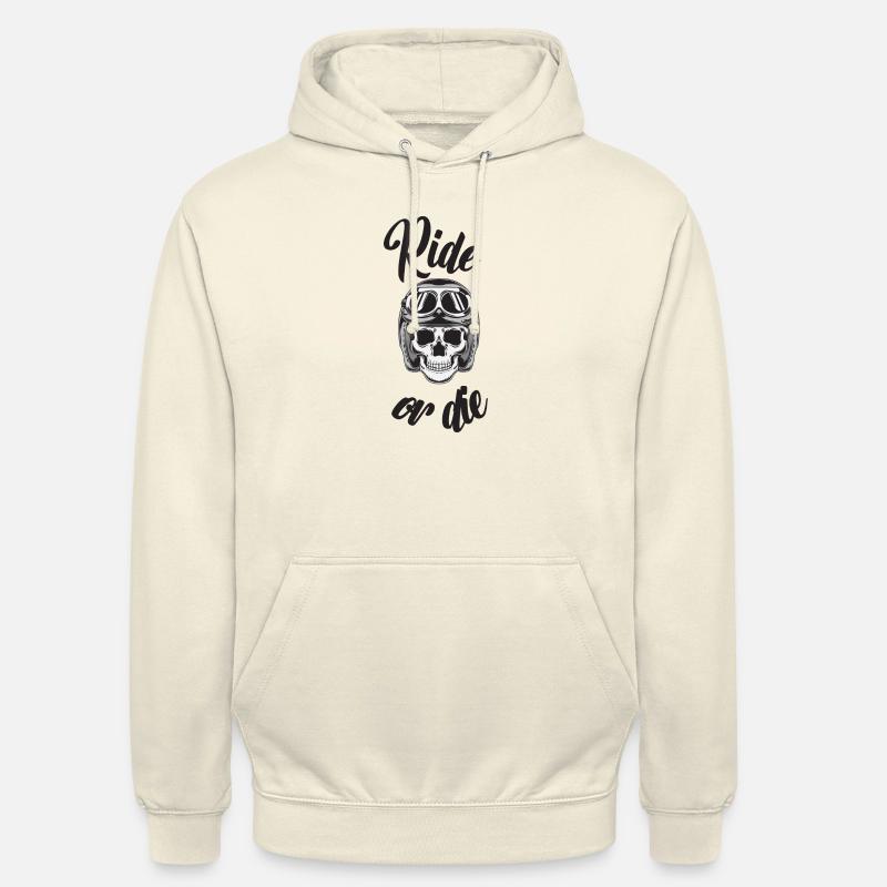 reiten oder sterben - Unisex Hoodie - Vanille-Milchshake
