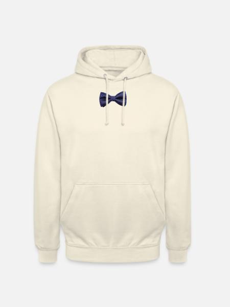noeud papillon classe - Sweat-shirt à capuche unisexe - vanille