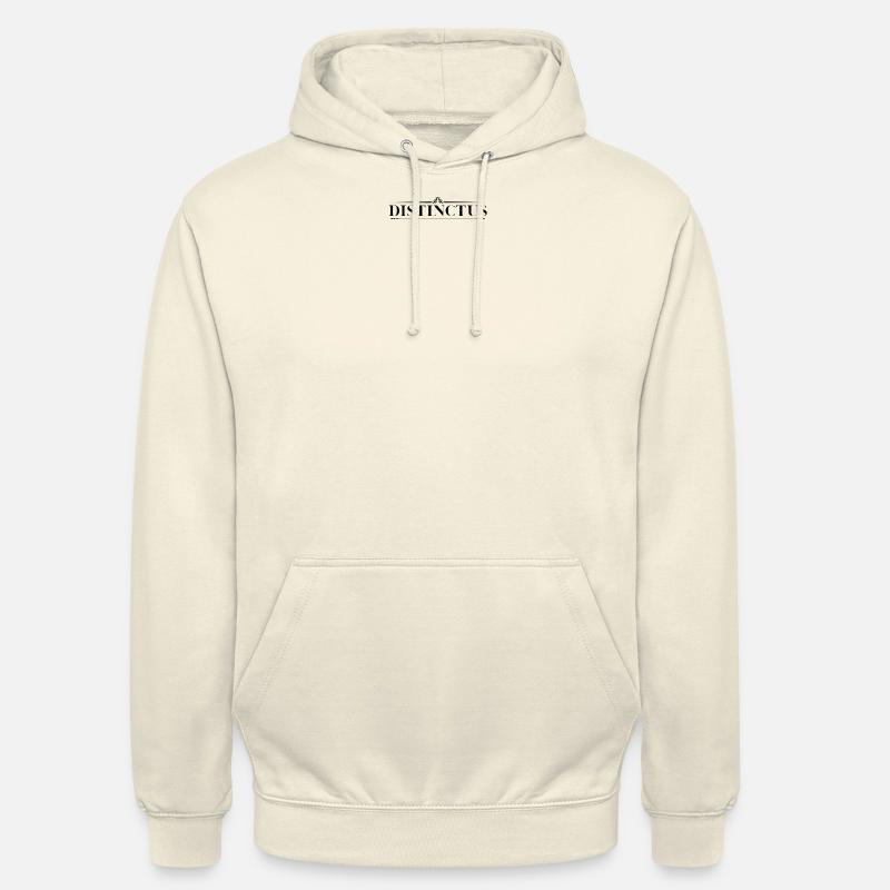 Distinctus - Incomparable - Sweat-shirt à capuche unisexe - vanille