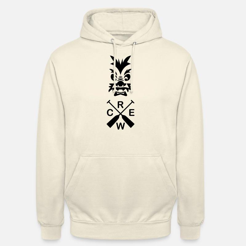 Drachenboot Team 1c - Unisex Hoodie - Vanille-Milchshake
