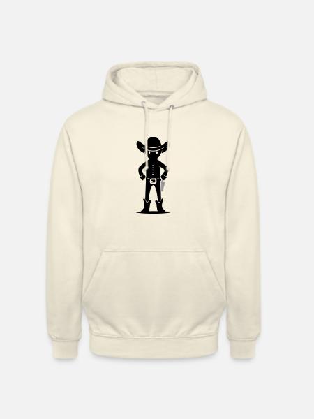 Cowboy Western - Unisex Hoodie - Vanille-Milchshake