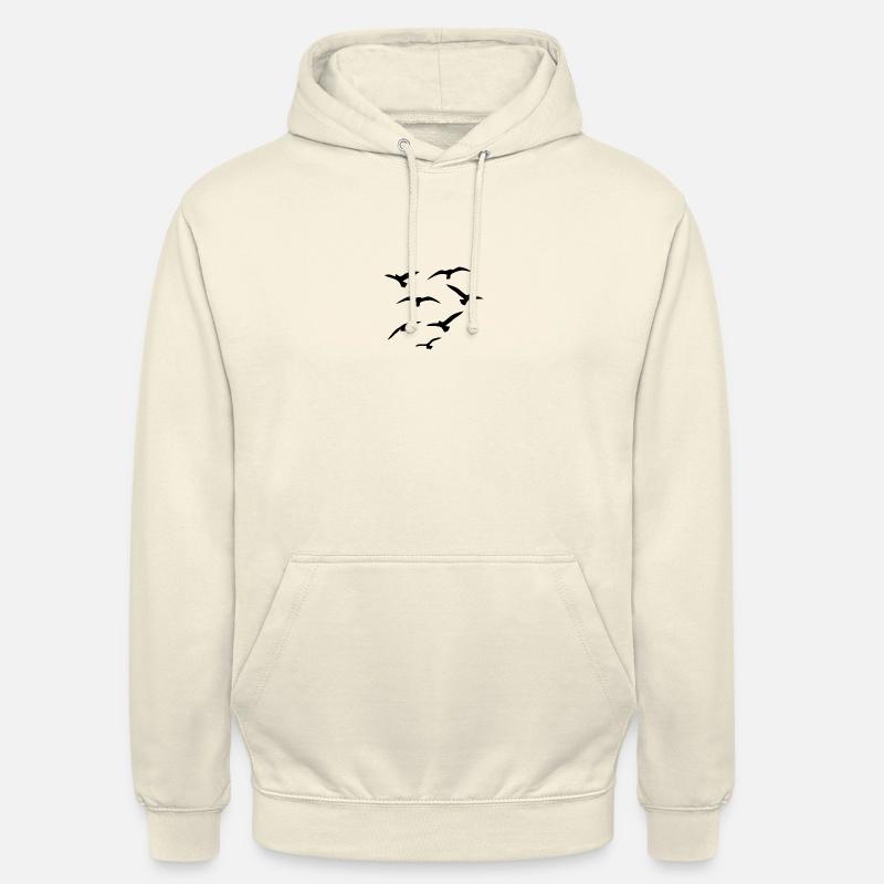 Fliegende Voegel Geschenkidee - Unisex Hoodie - Vanille-Milchshake