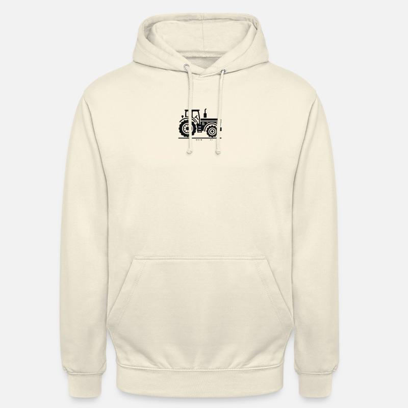 traktor - Unisex Hoodie - Vanille-Milchshake