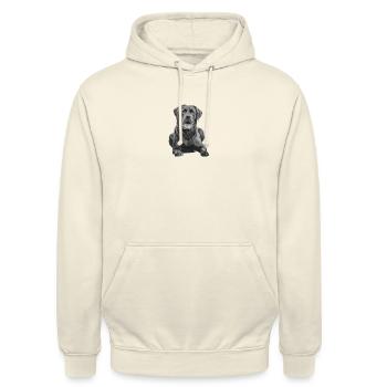 Labrador - Unisex Hoodie - vanilla - Front - Alina (178cm) & Michal (187cm)