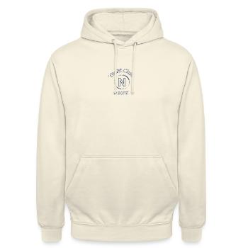 Yachtclub Naomi - Unisex Hoodie - Vanille-Milchshake - Vorne - Alina (178cm) & Michal (187cm)