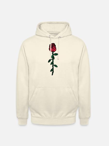 Rose - Unisex Hoodie - Vanille-Milchshake