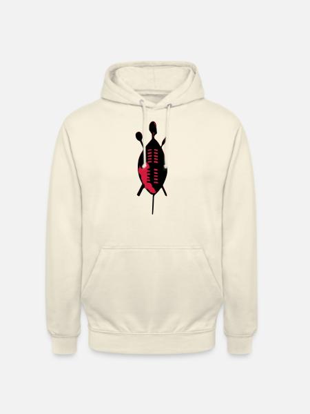 Zulu Shield - Unisex Hoodie - vanilla