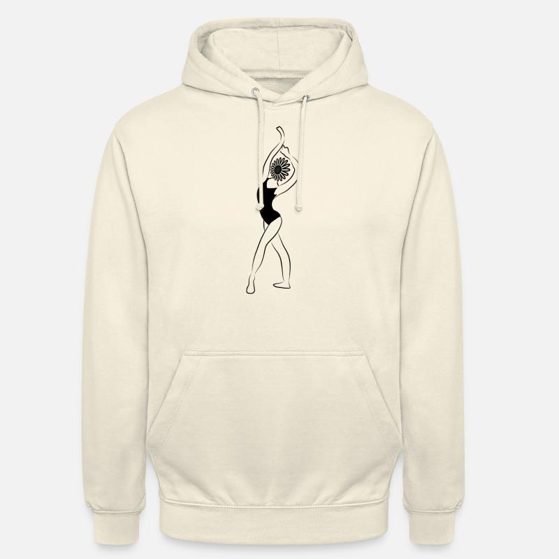 Danseuse - Sweat-shirt à capuche unisexe - vanille