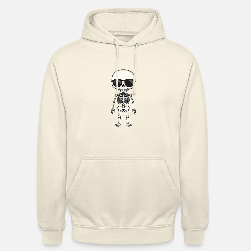 Skeleton Comic Halloween - Unisex Hoodie - vanilla