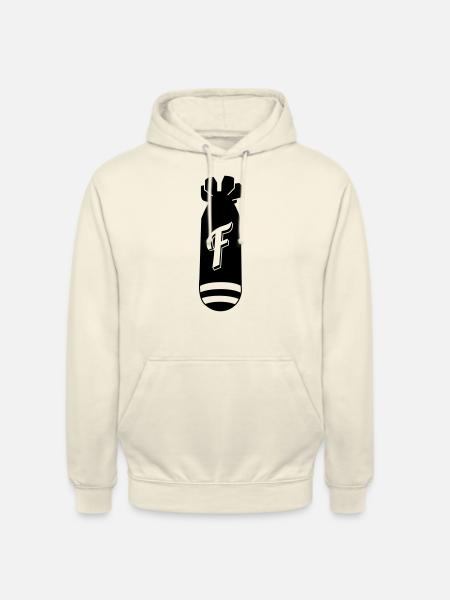 f bombe - Sweat-shirt à capuche unisexe - vanille