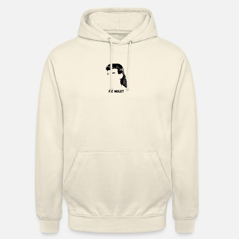 FC Mulet - Sweat-shirt à capuche unisexe - vanille