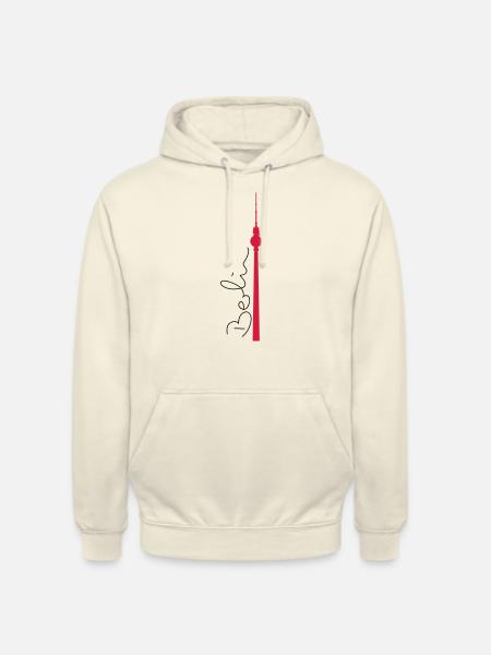 Berlin Fernsehturm - Unisex Hoodie - Vanille-Milchshake