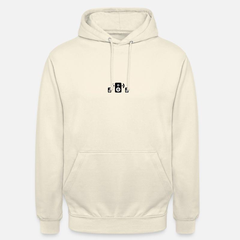 système de sonorisation - Sweat-shirt à capuche unisexe - vanille