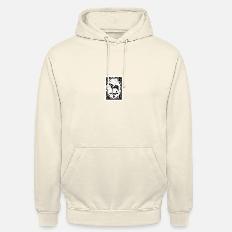 Pferde - Unisex Hoodie - Vanille-Milchshake